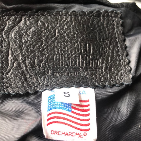 Branded Garments Snap Leather Vest S - Picture 5 of 5